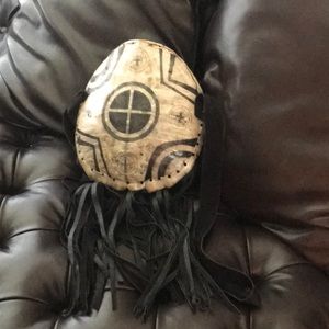 Hand crafted tortoise shell Native American bag!!!